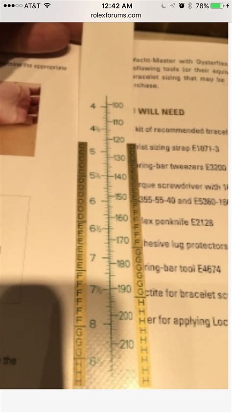 rolex oysterflec ed size stra|rolex oysterflex strap size chart.